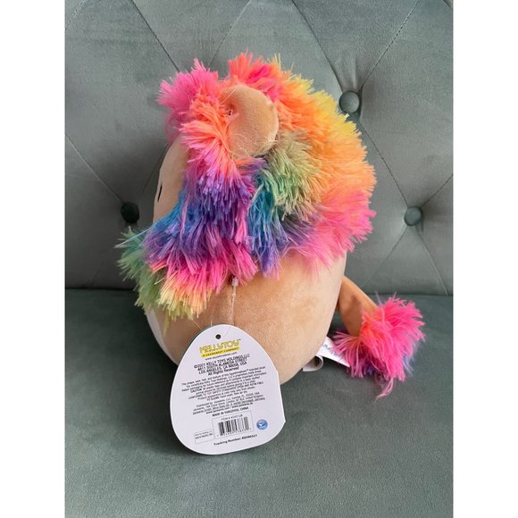 2021 Original Squishmallows Leonard Colorful Lion Plush Kellytoys - Picture 6 of 9